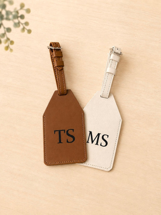 Personalized Leatherette Luggage Tag