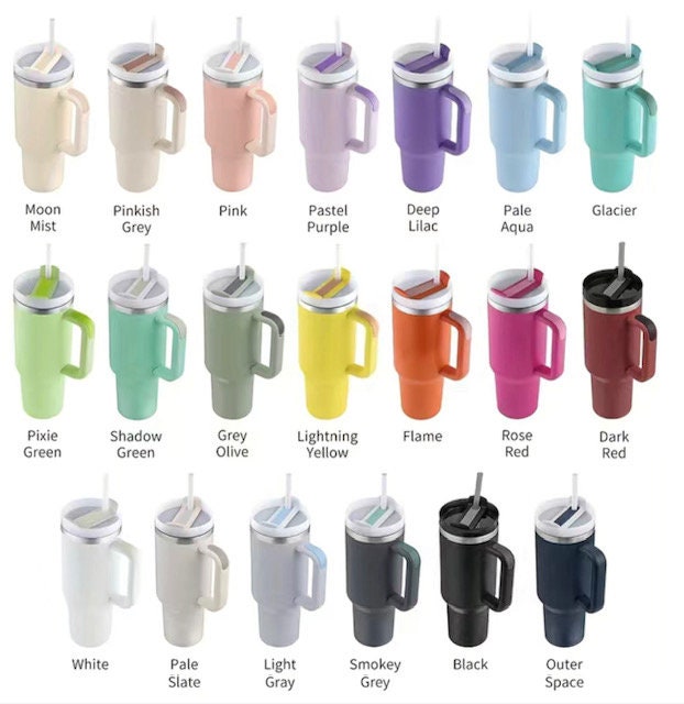 40oz Laser Engraved Daisies Flower Wrap Tumbler With Handle, Lid, & Straw