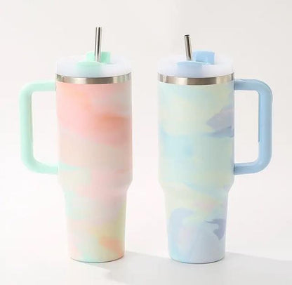 Western Desert Cactus Sunset Engraved Tumbler