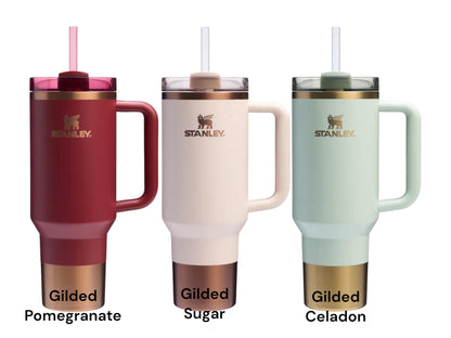 Laser Engraved Christmas Lights Snowflake Merry Christmas Tumbler With Handle, Lid, & Straw