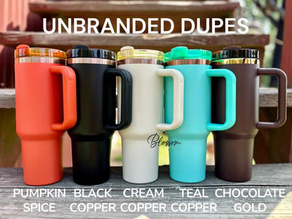 Laser Engraved Western Tooled Leather Boot Stitch Tumbler