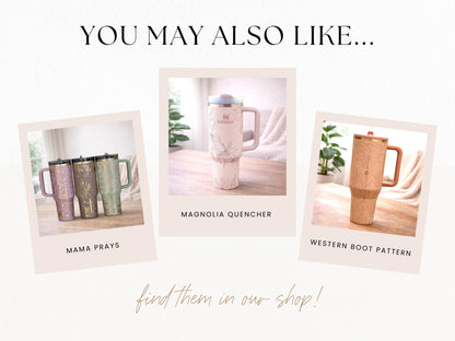 Western Desert Cactus Sunset Engraved Tumbler