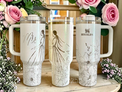 Future Mrs, Bride To Be, Bridal, Bride Gift, Engagement Gift, Wedding Gift, Something New Tumbler